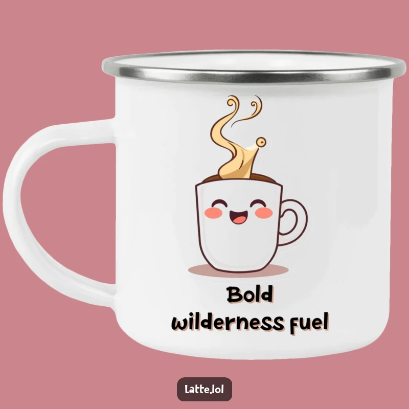 Funny Espresso Shot Camping Mug: Adventure with Intensity!
