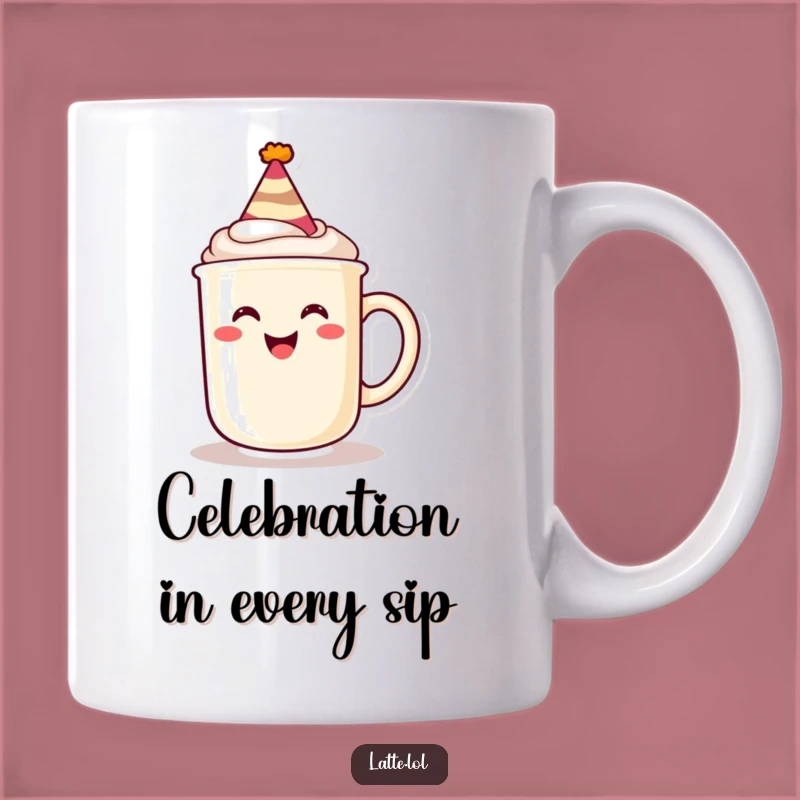 Funny Party Hat Mug: Celebrate Every Coffee Moment