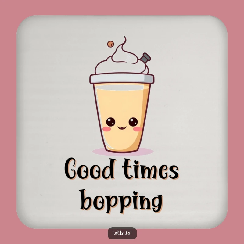 Funny Latte Lid Coaster: Cute & Hilarious Gift for Coffee Table Protection