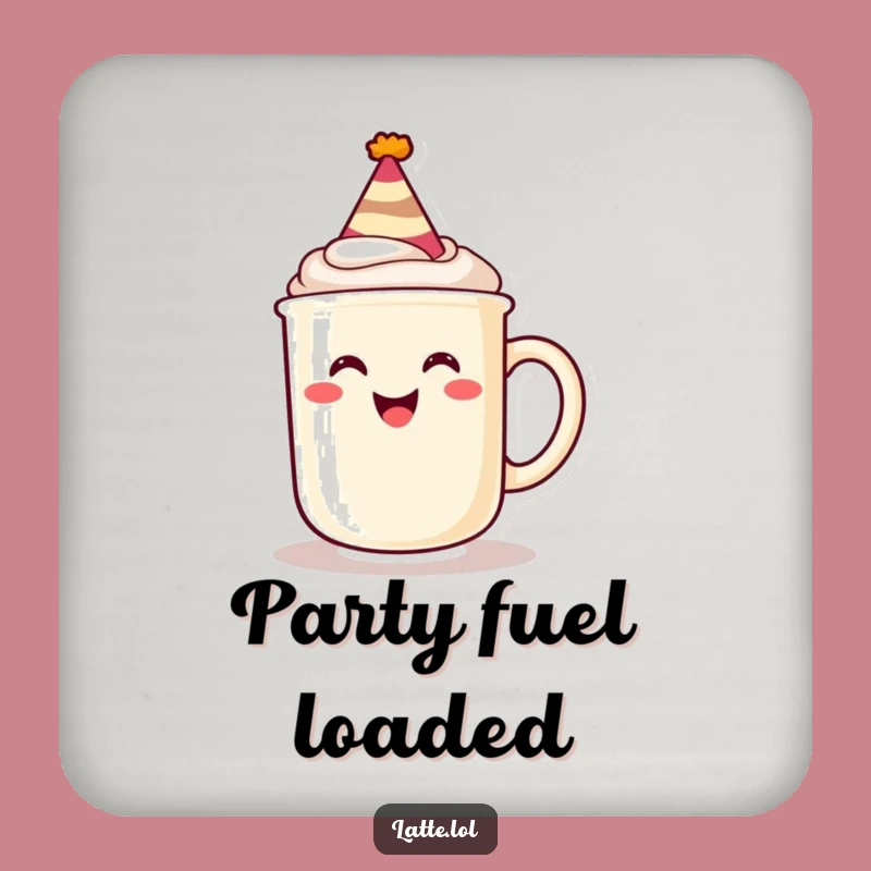 Funny Party Hat Coaster: Protect Surfaces with Festive Fun