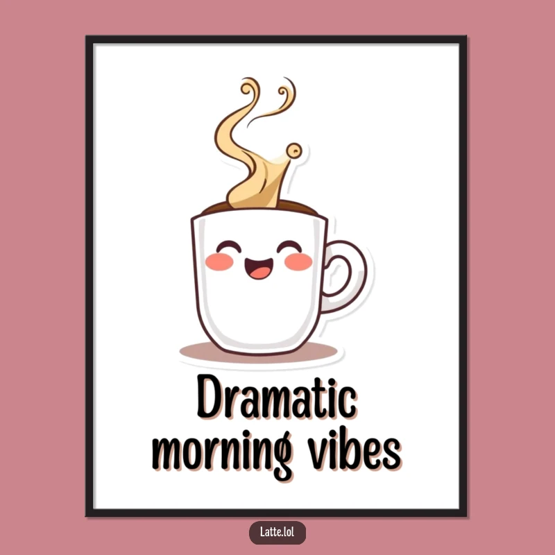 Funny Espresso Shot Poster: Energize Your Walls!