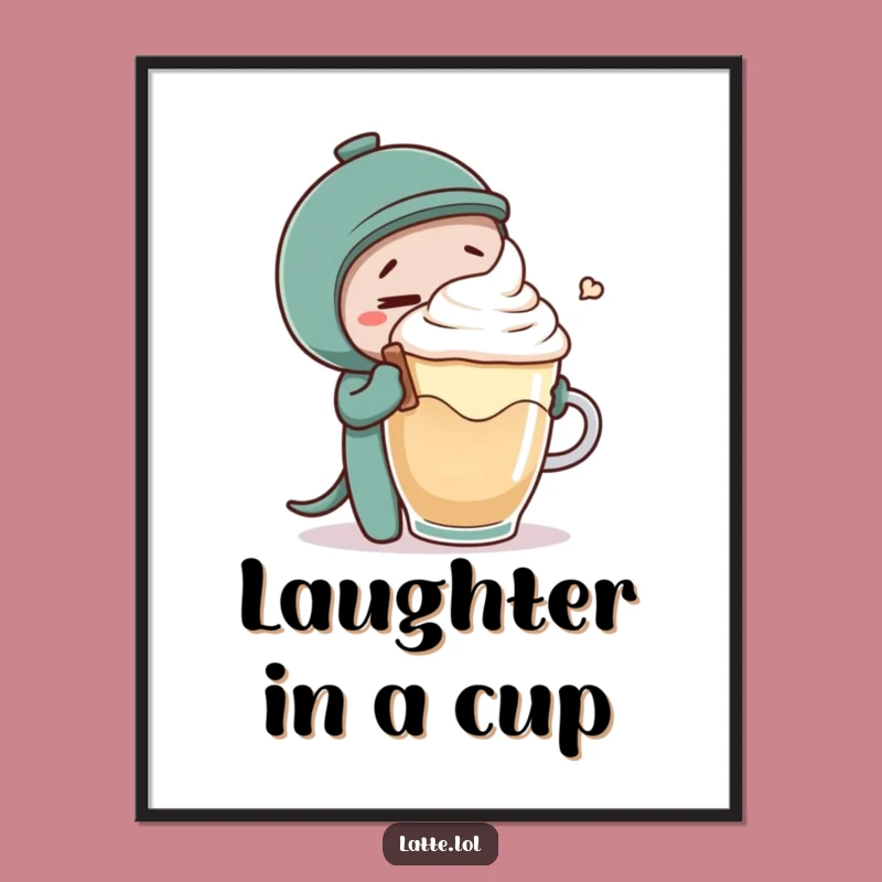 Funny Stirring Mischief Poster: Add Whimsy to Your Walls