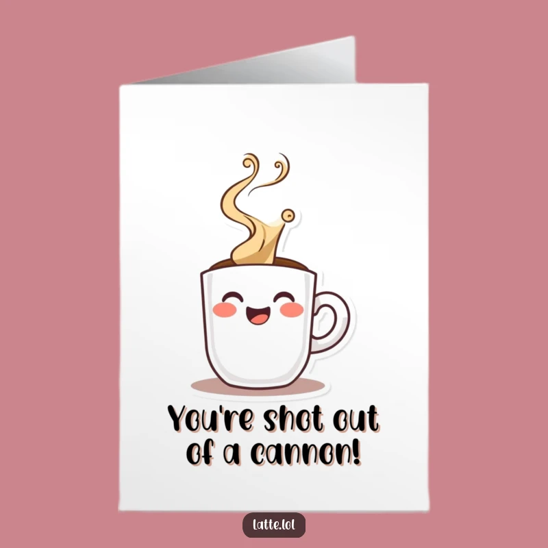 Free Printable Congrats Card: Espresso Shot, Powerful Downloadable Gift