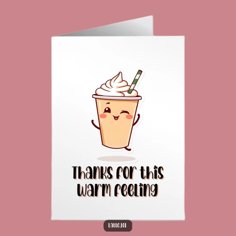 Free Printable Funny Latte Thank You Card: A Grateful Dance Downloadable!