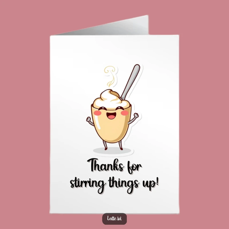 Free Printable Thank You Card: Stirring Thanks, Humorous Downloadable Gift