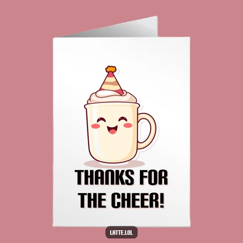 Free Printable Thank You Card: Party Mug's Thanks Funny Downloadable Gift