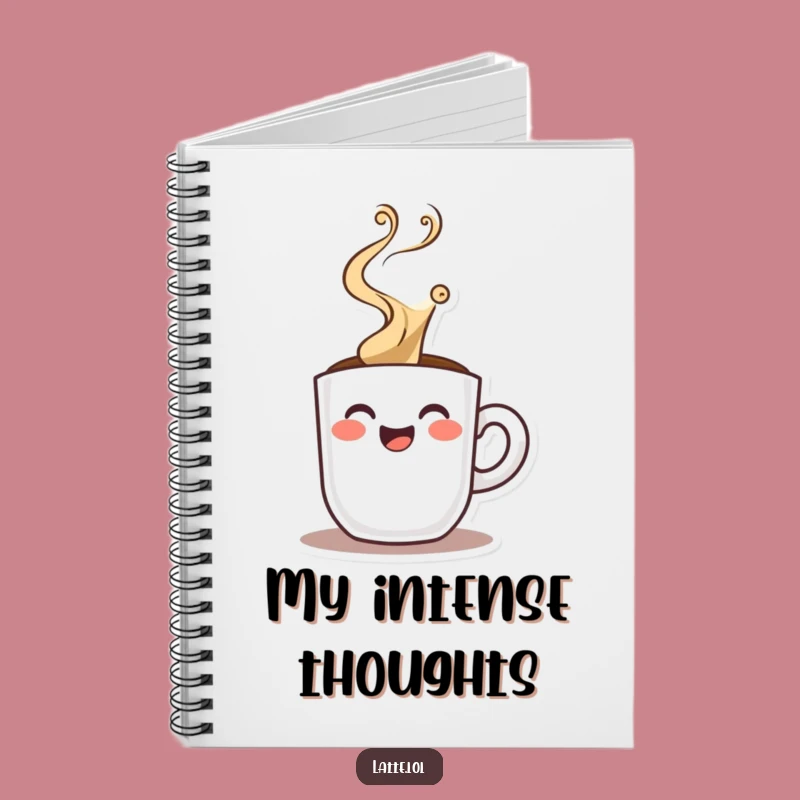 Funny Espresso Shot Notebook: Jot Down Your Intense Ideas!