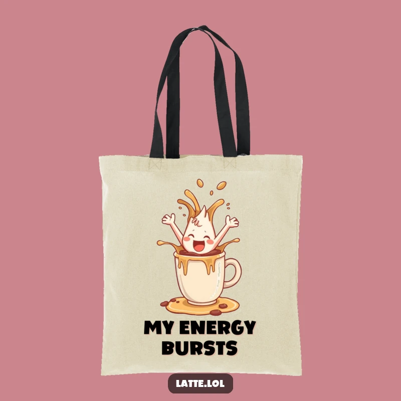 Funny Joyful Splash Tote Bag: Carry Your Happiness Everywhere